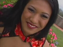 Anal, Asiatisk, Stor kuk, Stora tuttar, Avsugning, Doggystyle, Mellanrasig, Mager