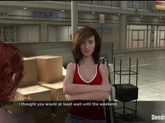 레즈비언, 조그마한, 빨간 머리, 청소년