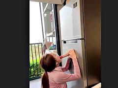 Amatorka, Azjatka, Piękna, Duże cycki, Japoński, Masturbacja, Solo, Cycki