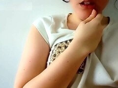 Innie pussy, standing, closeup