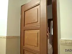 18, Kukk suging, Tjekkisk, Pappa, Slikking, Moden, Tenåring, Pupper