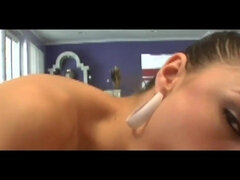 Grosser schwanz, Blasen, Braunhaarige, Spermaladung, Hd, Pov, Realität, Ablutschen