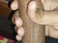 I Amazing Massage on My Big Desi Indian Cock
