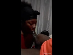 Maskedluv Gives Slurpy Blowjob and Hot Titfuck