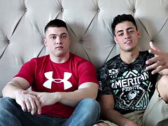 Gay Sex First Time: Nick Fucks Collins Tight Hole!