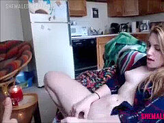 Ladyboy, Onani, Shemale, Solo