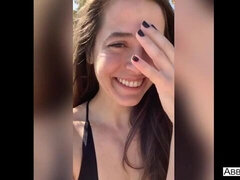 18 anni, Culo grosso, Grande cazzo, Tette grandi, Pompino, Brunetta, Punto di vista pov, Magra