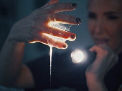 Stor kukk, Blond, Ansiktssperm, Futanari, Hardcore, Hd, Politi, Overraskelse