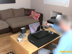 Fake Agent UK - Agent Cums All Over Blondie With Big Fake Hooters 1 - John Petty