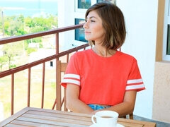 素人, デカチン, フェラチオ, バック, 自然山雀, ガリガリ, ティーン, オッパイの