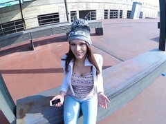 Grosse titten, Braunhaarige, Spermaladung, Fingern, Hd, Piercing, Pov, Muschi