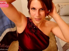 Busty blonde Porntight jumps into bed with boss after party to get a big dick blowjob