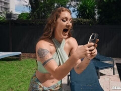 デカ尻, デカチン, デカパイ, フェラチオ, バック, 淫乱熟女, アウトドア