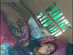 Indian Vlg Wife Boobs Pressing and Fucking