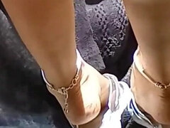 18 летние, Фут фетиш, Домашнее видео, Соло, Молоденькие