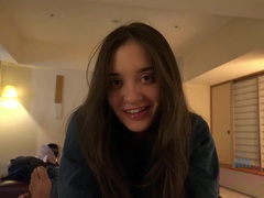 Brunett, Creampie, Fotjobb, Handjobb, Orgasm, Fitta, Rakad, Mager