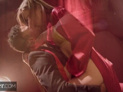 Deeper. Restless Haley Plays a Twisted Game with Stranger - Haley reed