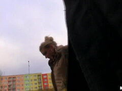 I met this young and gorgeous blonde on the bus