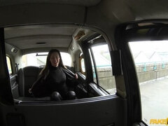 Wife set up for taxi fucking