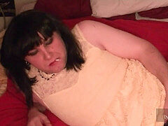 she-creature Natalie Jenkins jacking and smoking