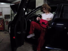 Voiture, Mignonne, Hd, Culottes ou slips, Réalité, Tatouage, Serré, Nénés