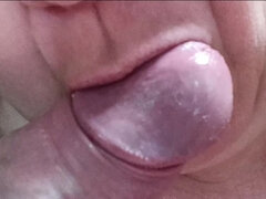 Amatør, Pik sutte, Par, Ældre kvinde, Pov