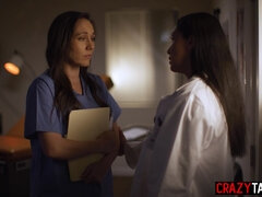 Panic nurse asked doctor for the help