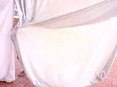 Avsugning, Par, Doggystyle, Hd, Mogen, Milf, Utomhus, Spansk