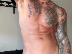 Amatör, Sperma shot, Fetisch, Homosexuell, Onani, Solo, Tatuering