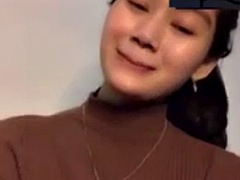 Amatør, Asiater, Indonesisk, Shemale, Alene, Pupper