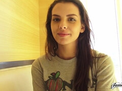 舞台裏, デカパイ, 茶髪の, イく瞬間, ハードコア