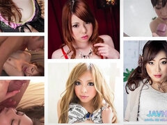 Slutty Japanese babe mind-blowing porn movie