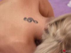 Licky Lex's Busty Blonde with a Black European Flair