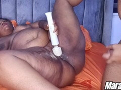 Stor kuk, Svart, Par, Ebenholts, Hemmagjord, Mogen, Milf, Fitta