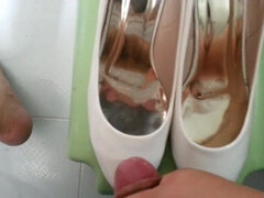 White Patent Pumps Cumming 2