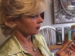 Kandi is a horny granny.