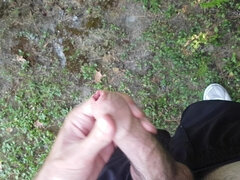 18 jaar, Grote lul, Handbeurt, Italiaans, Buiten, Openbaar, Mager, Tiener