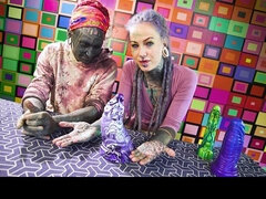 Par, Dildo, Fetish, Hd, Tatovering, Legetøj