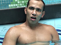 Stor kuk, Sperma shot, Handjobb, Hardcore, Latina, Pool, Solo, Vintage