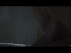 Loiroa, Boquete, Casal, Gozar na boca, Natural, Mamilos, Ao ar livre cartaz de rua outdoor, Raspar depilar