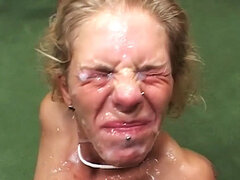 18 jahre, In den arsch, Tussi, Viele männer bespritzen eine frau, Verrückt, Hd, Orgie, Party