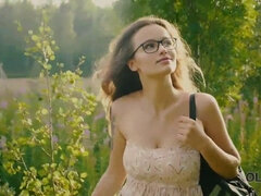 Pompino, Brunetta, Papà, Pisello, Sega, All'aperto, Succhiando, Ragazza