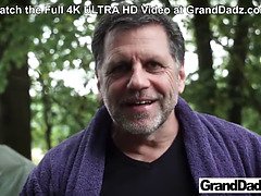 Avsugning, Morfar farfar, Hd, Slick, Utomhus, Fitta, Rimjobb, Tajt