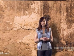 Brunetka, Ekshibicjonizm, Niemiecki, Mamuśka, Mama, Rajstopy, Publiczny, Cipka