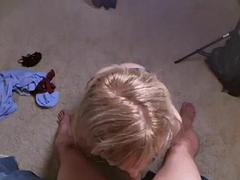 큰 가슴, 오랄섹스, 나이든, 셀카, 젖가슴