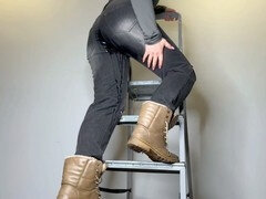 Ванна, Ноги, Колготки, Спандекс