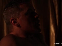 Verga grande, Mamada, Estilo perrito, Ébano, Hembra, Peludo, Interracial, Coño