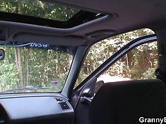 Stor svart kvinne, Stor rumpe, Tjekkisk, Bestefar, Bestemor, Moden, Offentlig, Realitet