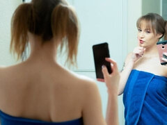 Culo, Culo grande, Rubia, Mamada, Estilo perrito, Pajear, Tetas naturales, Adolescente