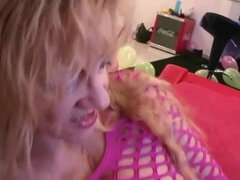 18, Stora tuttar, Dildo, Lesbisk, Mogen, Fitta, Tonåring